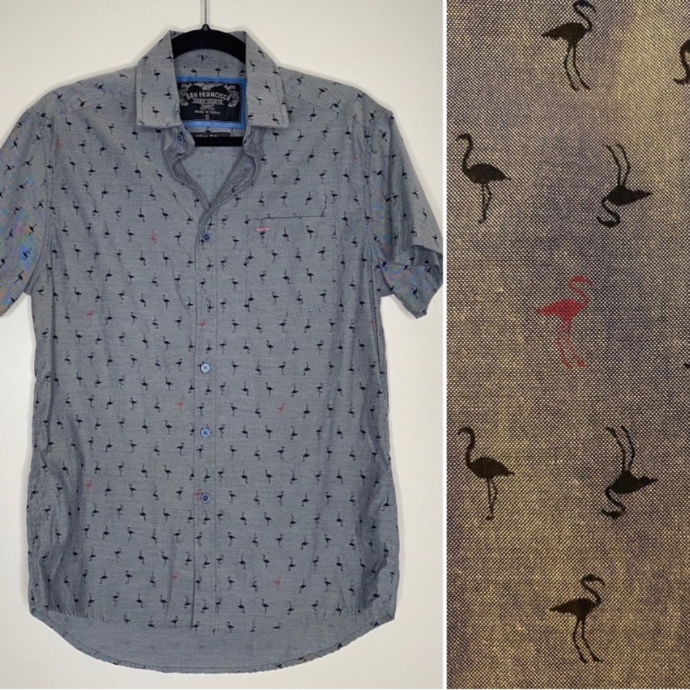 San Francisco shirt works size XL flamingo, shirt